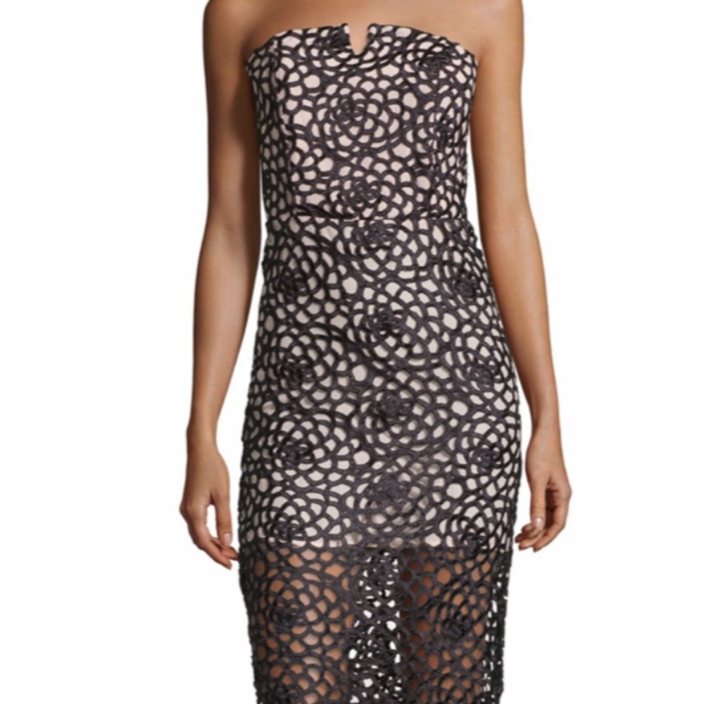 Romeo and Juliet strapless dress